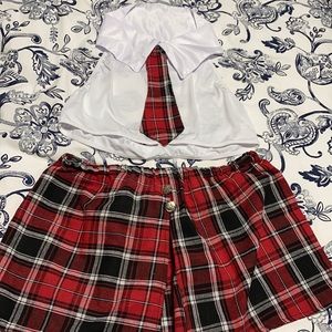 Schoolgirl outfit Shein